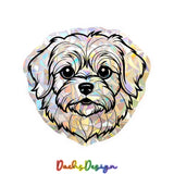 Havanese Rainbow Suncatcher