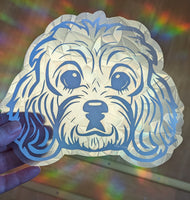 Cockerpoo Rainbow Suncatcher