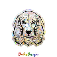 Cocker Spaniel Rainbow Suncatcher