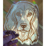 Cocker Spaniel Rainbow Suncatcher