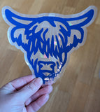 Cow and Highland Cow Rainbow Suncatchers