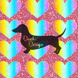 Rainbow Hearts - NON-EXCLUSIVE Seamless Patterns