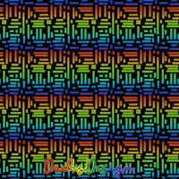 Rainbow Stripey Bits - NON-EXCLUSIVE Seamless Pattern