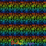 Rainbow Stripey Bits - NON-EXCLUSIVE Seamless Pattern