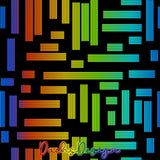 Rainbow Stripey Bits - NON-EXCLUSIVE Seamless Pattern