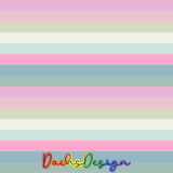 Ice Cream Stripes Seamless Patterns