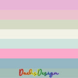 Ice Cream Stripes Seamless Patterns